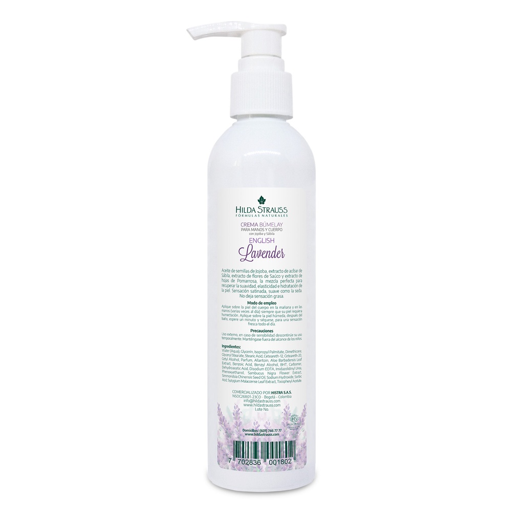 CREMA BÚMELAY LAVANDA INGLESA